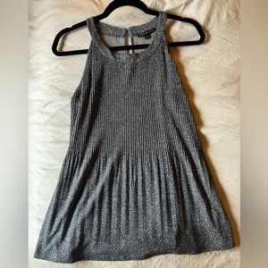 Size S Women’s Pleated Halter Tank Top